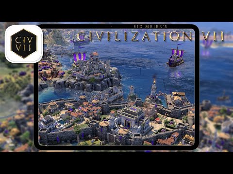 Sid Meier's Civilization VII - iOS (Apple Arcade) 4K Gameplay - YouTube