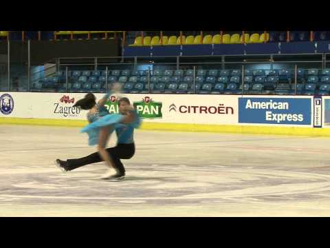 8 Kathrin HAEUSER / Sevan LERCHE (GER) - ISU JGP Croatia Cup 2012 Junior Ice Dance Free Dance