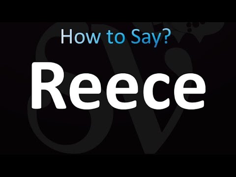 How to Pronounce Reece (correctly!)