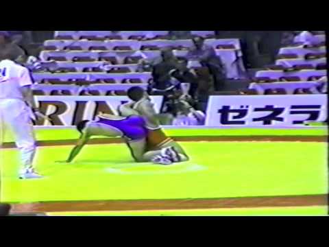 1990 Senior World Championships: 62 kg John Smith (USA) vs. South Korea