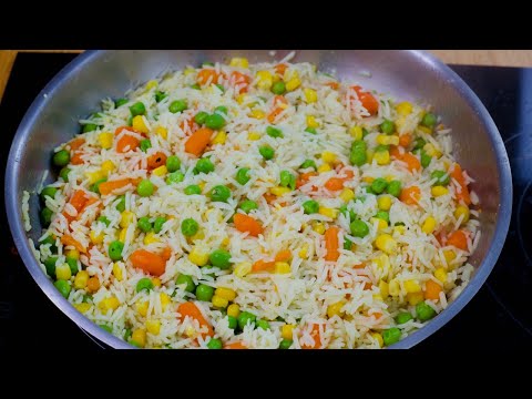 RIŽA SA POVRĆEM ZA 20 MINUTA - KAKO NAPRAVITI PIRINAČ SA POVRĆEM