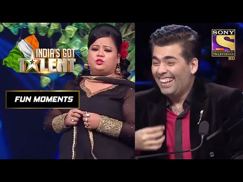 'Retro की Bharti' के Punchlines ने किया सभी को Entertain! | India's Got Talent Season 6| Fun Moments