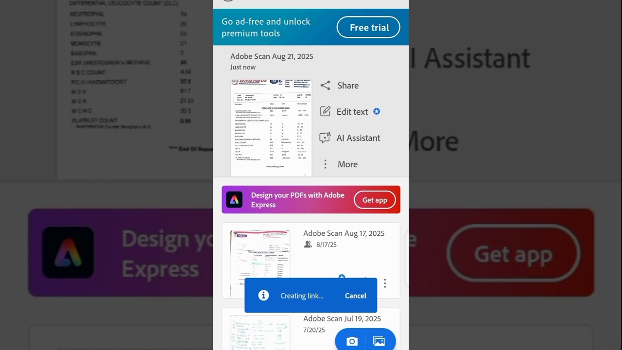 adobe scan se pdf kaise banaye | mobile se pdf file kaise banaye minute me | photo ko pdf kaise 2025