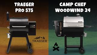 I Tested the Traeger Pro 575 vs Camp Chef Woodwind 24… One B