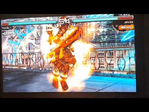 Tekken 5 Dark Ressurection  Jinpachi Branded Mandela on  Christie Ryona