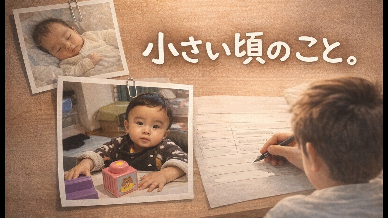 小学校の宿題で、昔のことを思い出しました。