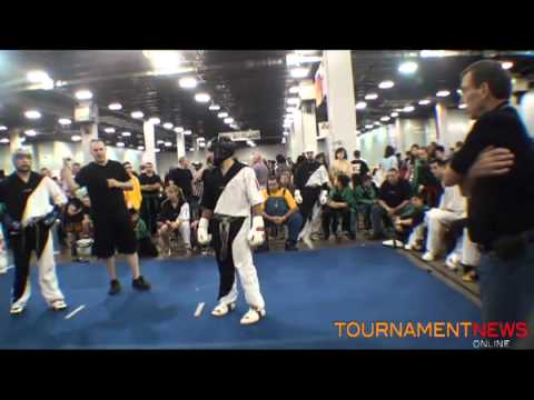 Hamed Firouzi vs Damian Rodriguez WAKO Style Fighting at New England Open 2011