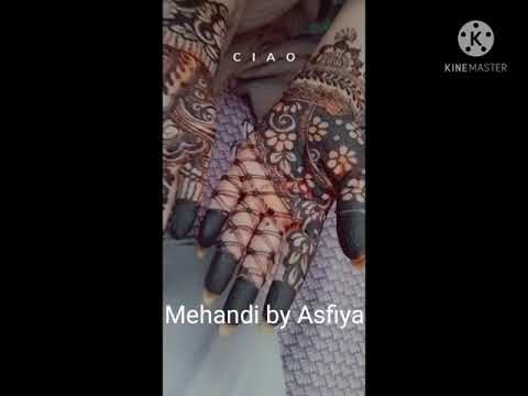 simple mehandi designs for bridesmaid 🤗✨