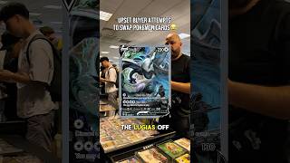 He tried to swap Pokémon cards 🤣 #pokemon #pokemoncards #pokemontcg