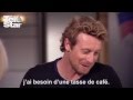 Simon Baker 2014 Interviews with Franck Ragaine Tele Star   Café Noisette