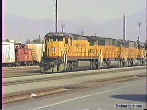 Classic Railroad Series 32 - ATSF and UP at San Bernardino February 8, 1991