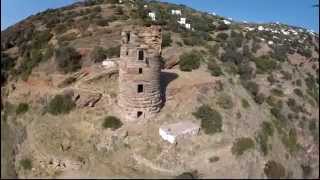 preview picture of video 'Andros Agios Petros Tower'