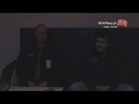 14.02.2009 Cracovia - GKS Jastrzębie 4:2 - konferencja prasowa (WikiPasy.pl)