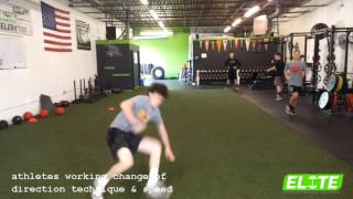 Athletes Change of Direction Technique and Speed
