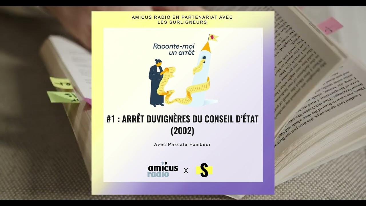 Raconte-moi un arrêt - Conseil d'État : arrêt Mme Duvignères 2002