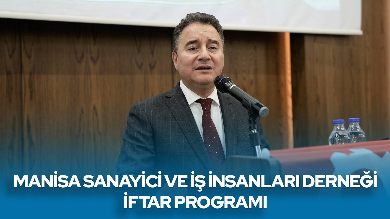 Manisa Sanayici ve İş İnsanları Derneği (MANSİAD) İftar Programı I 14 Mart 2026