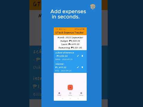 GTech Expense Tracker video thumbnail