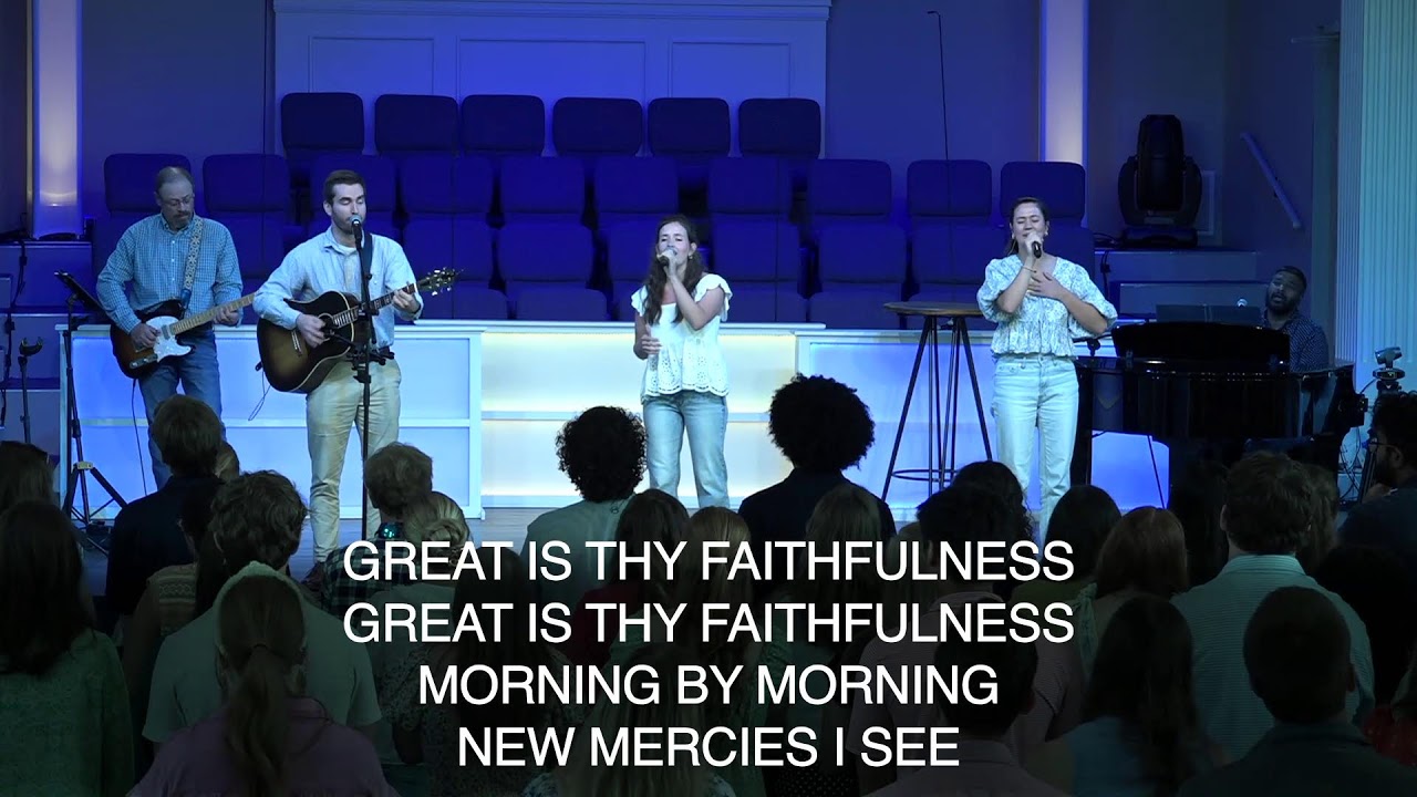 Sunday Morning - Joyful Generosity- The Source fo Joyful Generosity--April 12