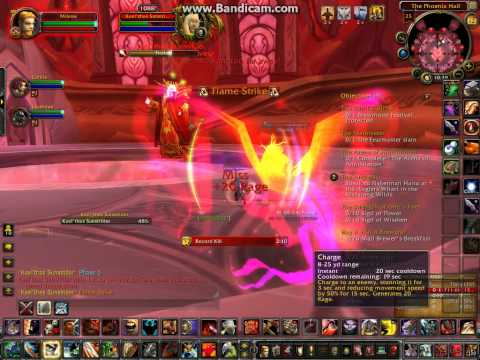 Me and my WoW friends killing Kael'thas Sunstrider (Final Boss in Tempest Keep) Part 3