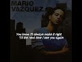 Mario Vazquez - 4 The 1 (Lyrics Video)
