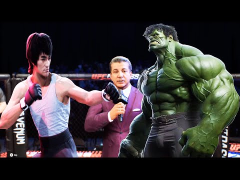 UFC5 | Bruce Lee vs. Incredible Hulk (EA Sports UFC 5)