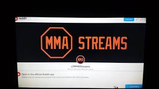 UFC,MLB,NFL/REDZONE,NHL,ETC USING REDDIT ON FIRESTICK