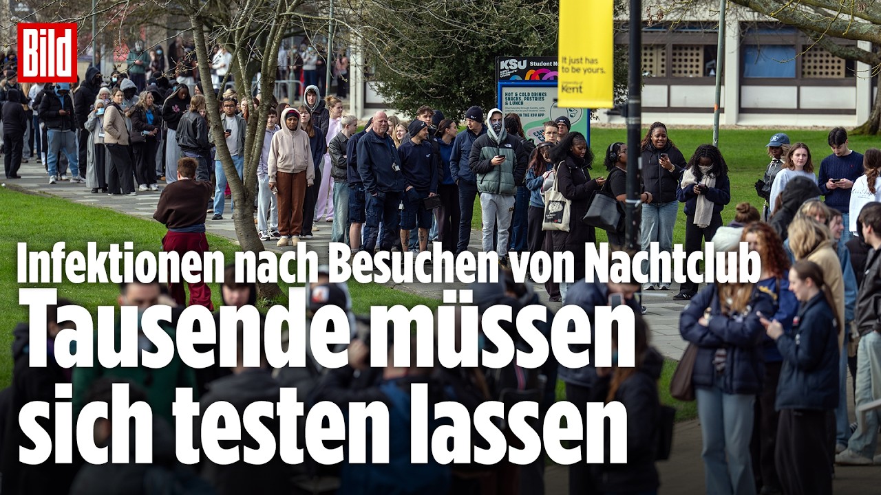 ANGST IN SÜDENGLAND: Zwei Tote nach Meningitis-Ausbruch – Mehrere Infizierte im Krankenhaus