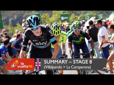 Summary - Stage 8 (Villalpando /  La Camperona. Valle de Sabero) - La Vuelta a España 2016