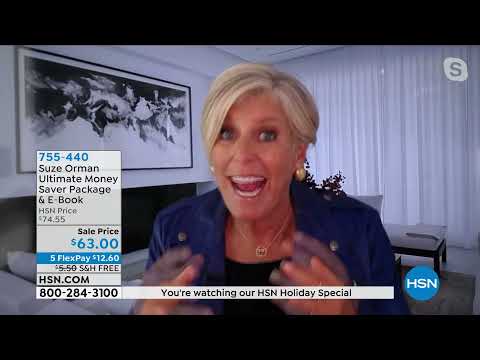 HSN | Suze Orman Financial Solutions for You 12.25.2021 - 04 AM