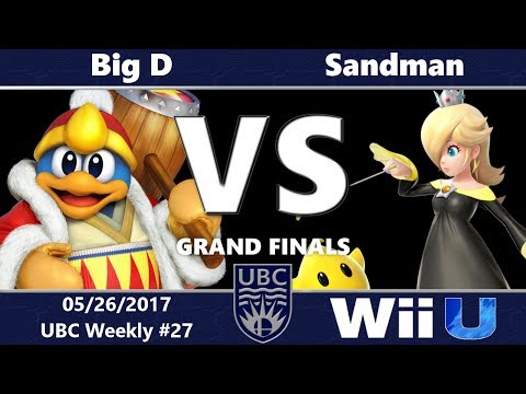 UBC #27: Grand Finals - Big D (King Dedede) vs Sandman (Rosalina & Luma, Little Mac)