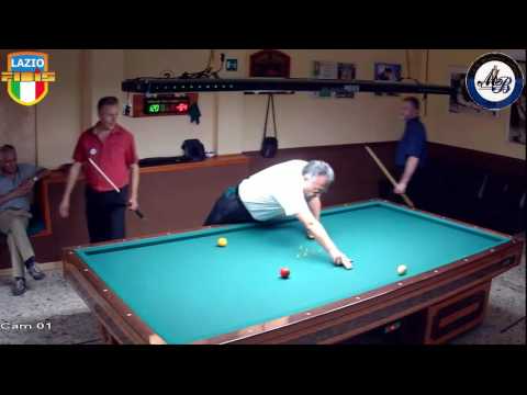 Giordano vs Piccirilli - Gara Regionale Handicap 1/2/3Cat CSB Martino's Billiards(LT) 13/16Lug2017