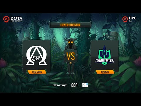 Omega Gaming vs Crewmates, OGA DPC SA Season 2, bo3, game 3 [Lex & 4ce]