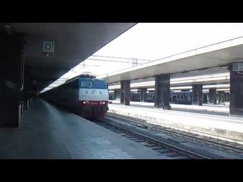 E444.040 in partenza con l' IC 518 "Tirreno" Roma Termini - Ventimiglia