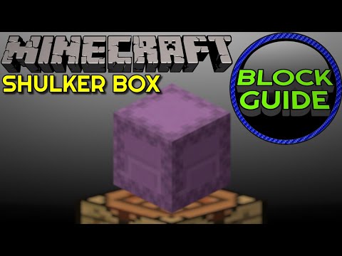 Sweeney Dunston - Shulker Box - Minecraft Block Guide
