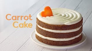 당근케이크 레시피 이제 정착하세요./The Best Carrot Cake you ever eat./キャロットケーキ