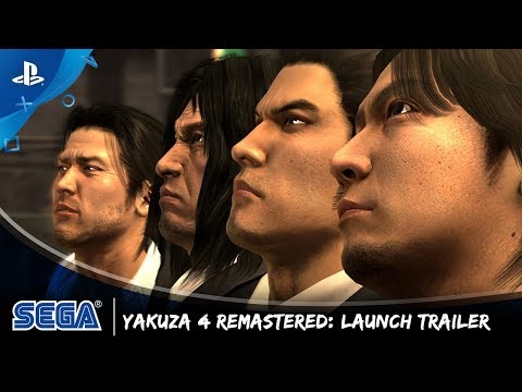 The Yakuza Remastered Collection - Yakuza 4 Launch Trailer | PS4 thumbnail