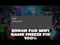 Mortal Kombat Mobile Error For Waiting For Wifi Fix 100