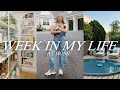 WEEK IN MY LIFE AT HOME (1 hr long) 🏡🛁 in my routine, home decor, amazon home finds, 5k training