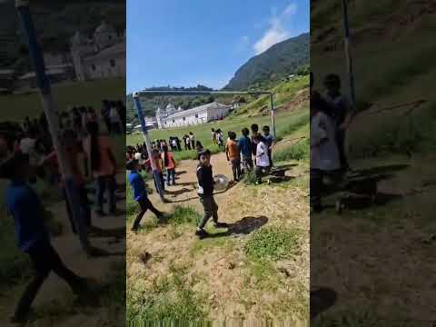 Niños de aldea Yalanhuitz de San Mateo Ixtatán, Huehuetenango, jugando su propio mundial.