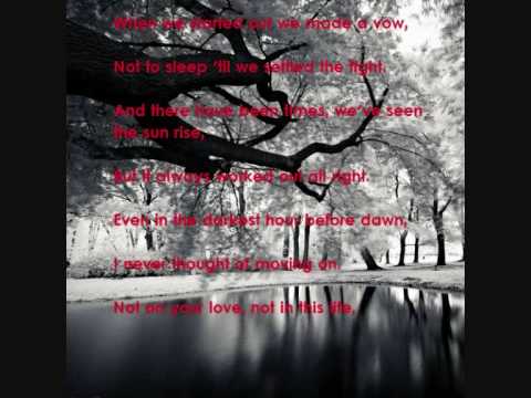 not on your love - jeff carson.wmv