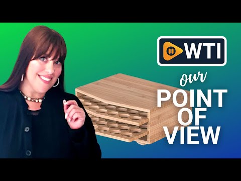 Bamboo Coffee Pod Holder - WTI product video review