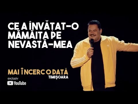 Mihai Bobonete - Ce a invatat-o mamaita pe nevasta-mea (show Mai incerc o data / Timisoara)