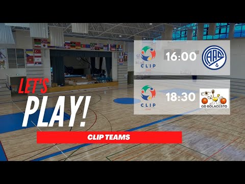 CLIP Teams Jogos de Basket Sub-21M & Sen M, Domingo 18/10