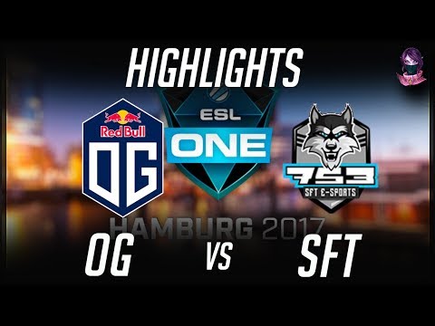 OG vs SFT ESL One Hamburg 2017 Quali Highlights Dota 2 by Time 2 Dota #dota2