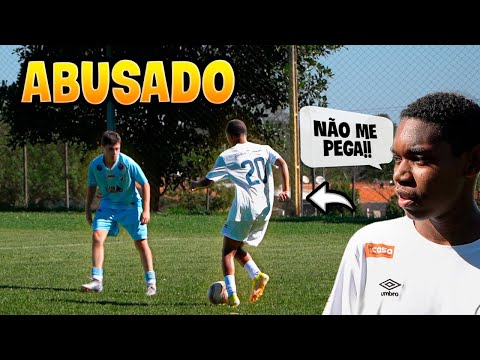 ENCONTRAMOS ESSE MLK NO JOGO REAL DO TIME SUB-15!! (Muito abusado!!)