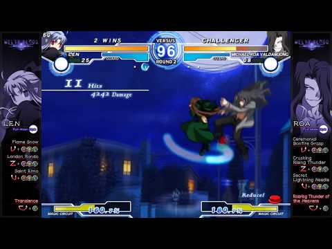 Melty Blood Actress Again - F-Len bnb combo