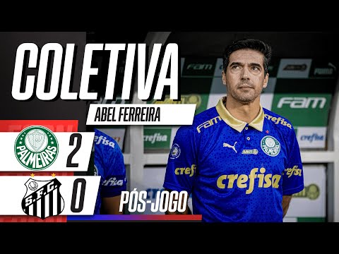 Palmeiras 2 x 0 Santos - Abel ferreira fala em entrevista