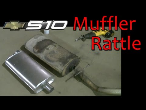 98 S10 New Walker Muffler "Exhaust Rattle is Gone"