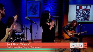 High energy rock band Soraia performs 'Quicksand'