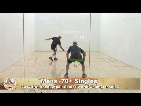 2017 Racquetball Senior World Championships - 70+ Men's Singles - Roe (USA) vs Green (USA)